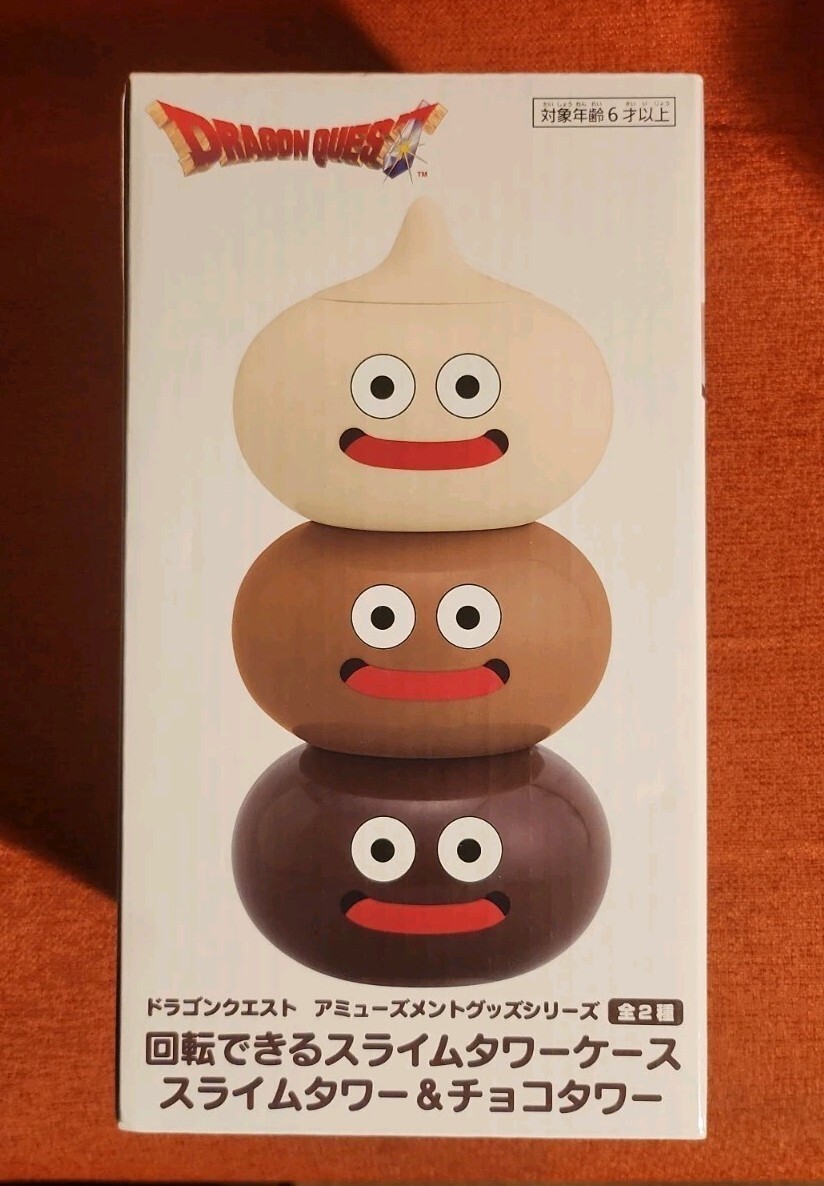 Dragon Quest Rotating Slime Tower Chocolate - New