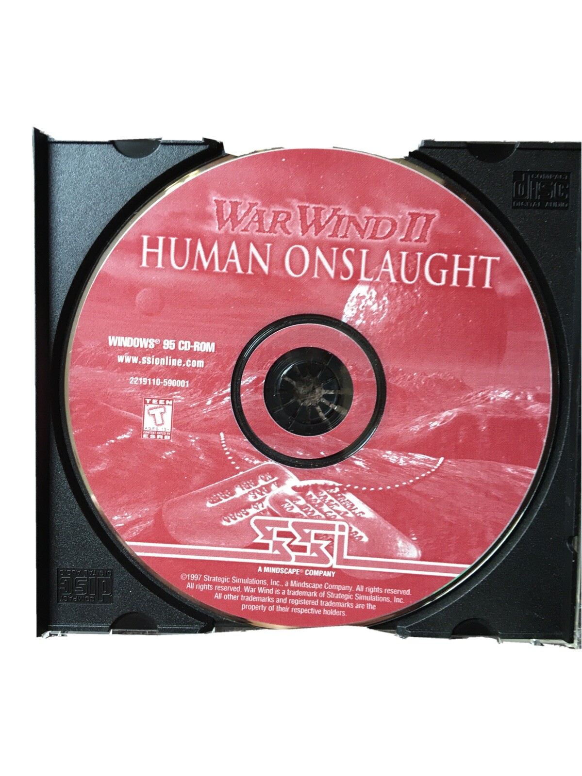 Warwind Human Onslaught PC CD-ROM Computer Game