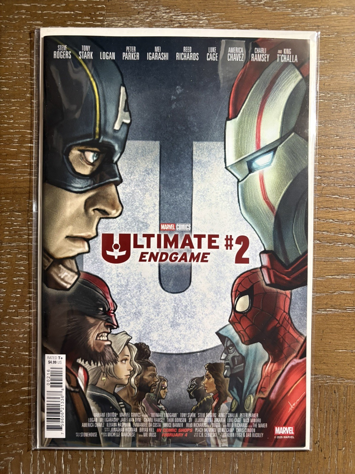 ULTIMATE ENDGAME #2 STONEHOUSE 1:500 HOMAGE RATIO VARIANT MARVEL COMICS