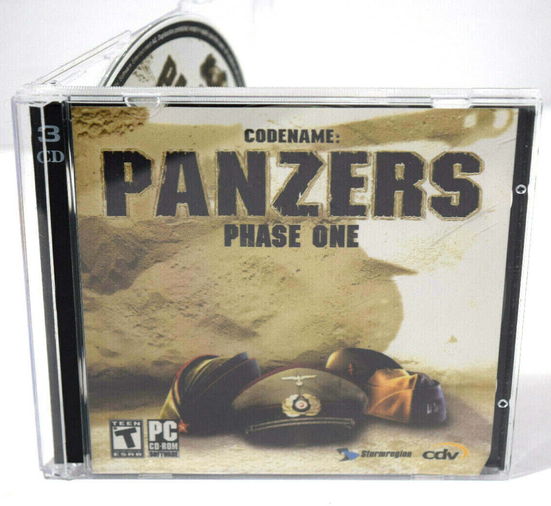 CODENAME: PANZERS PHASE ONE PC CD-ROM 2004 