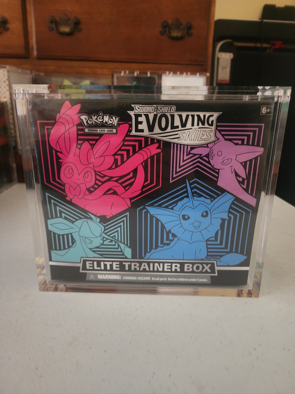 Evolving Skies ETB Espeon/Icyeon/Vapeon/Espeon Art