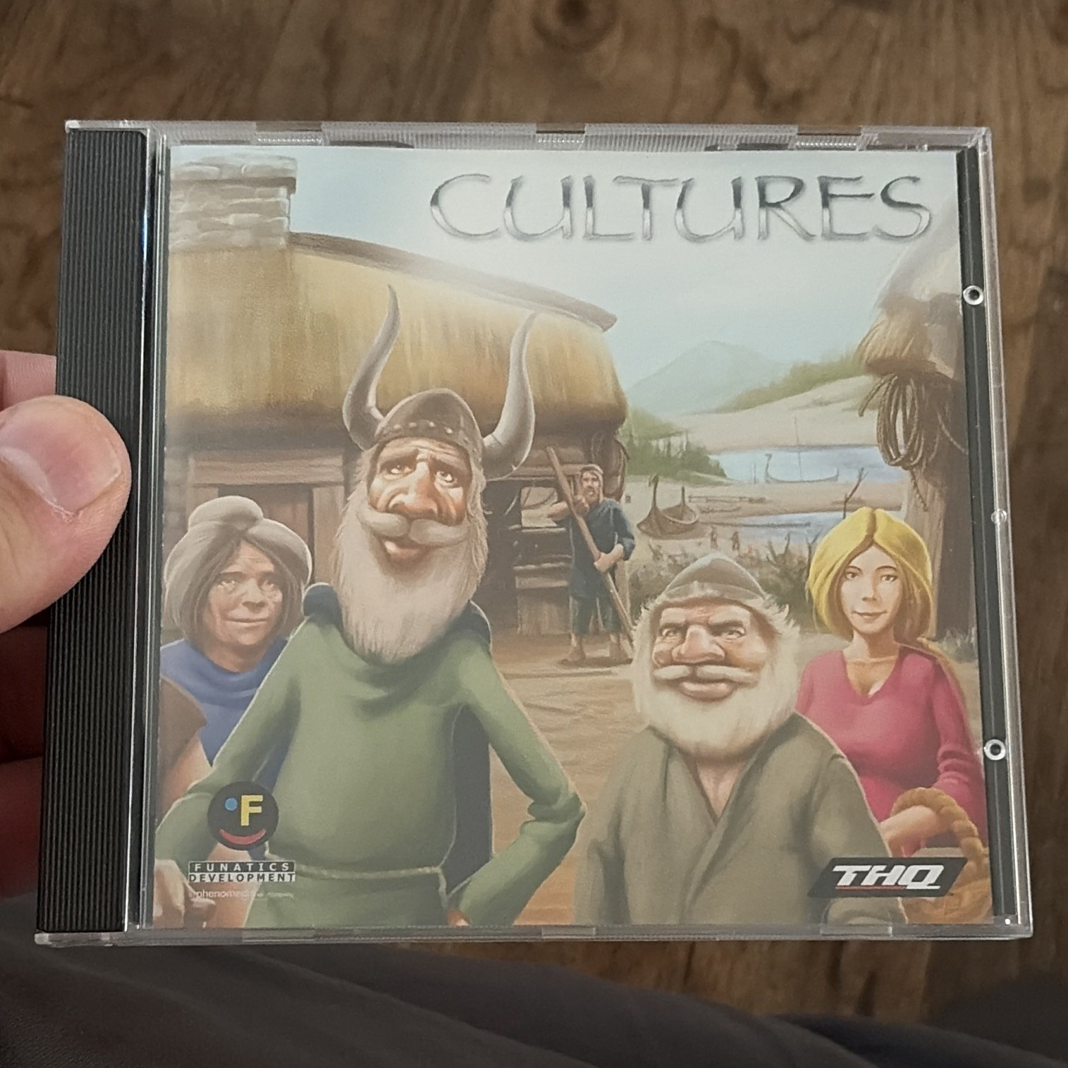 Cultures PC CD-ROM Game THQ Funatics Development 2000 Release