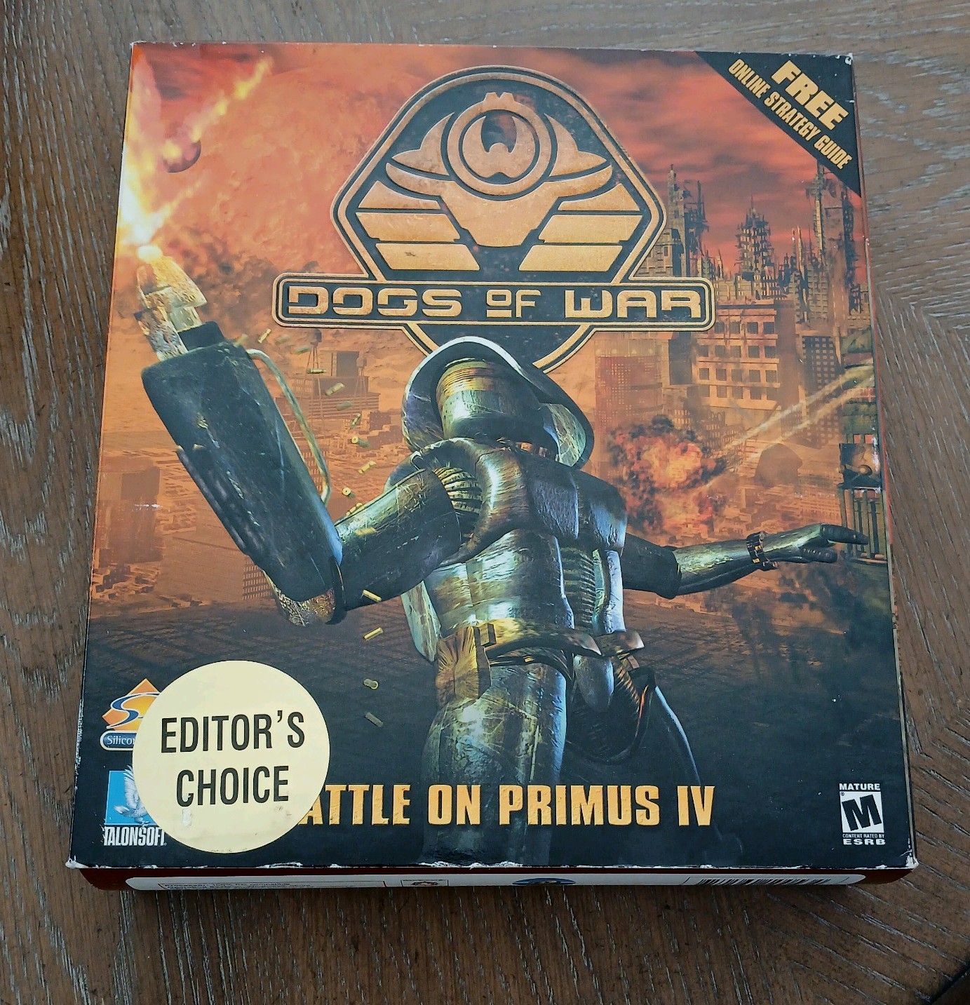 Dogs of War Battle On Primus IV - New Large Retail Box - PC CD-ROM
