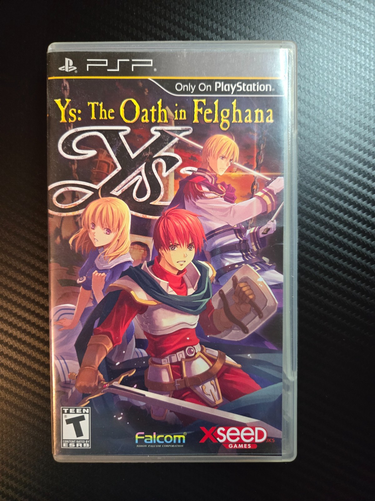 Ys The Oath in Felghana Sony PSP PlayStation Portable Complete CIB w/ Manual RPG