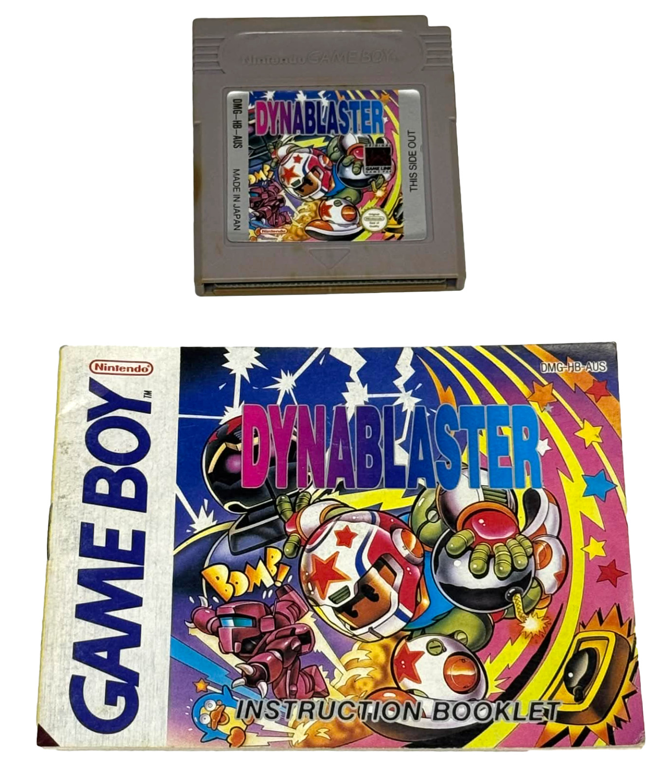 Dynablaster Nintendo Gameboy *Cartridge & Manual*
