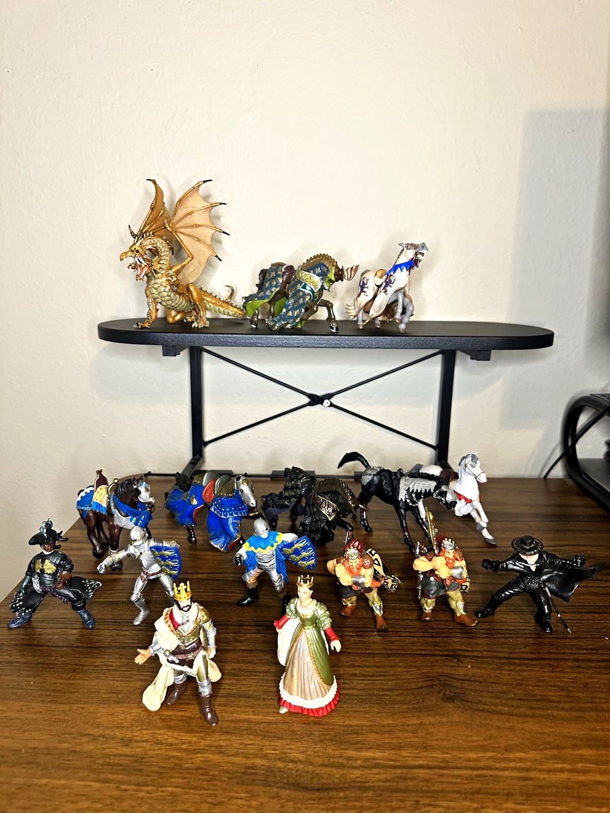 Huge Papo Painted Medieval Fantasy Figurine Lot years 1999-2008
