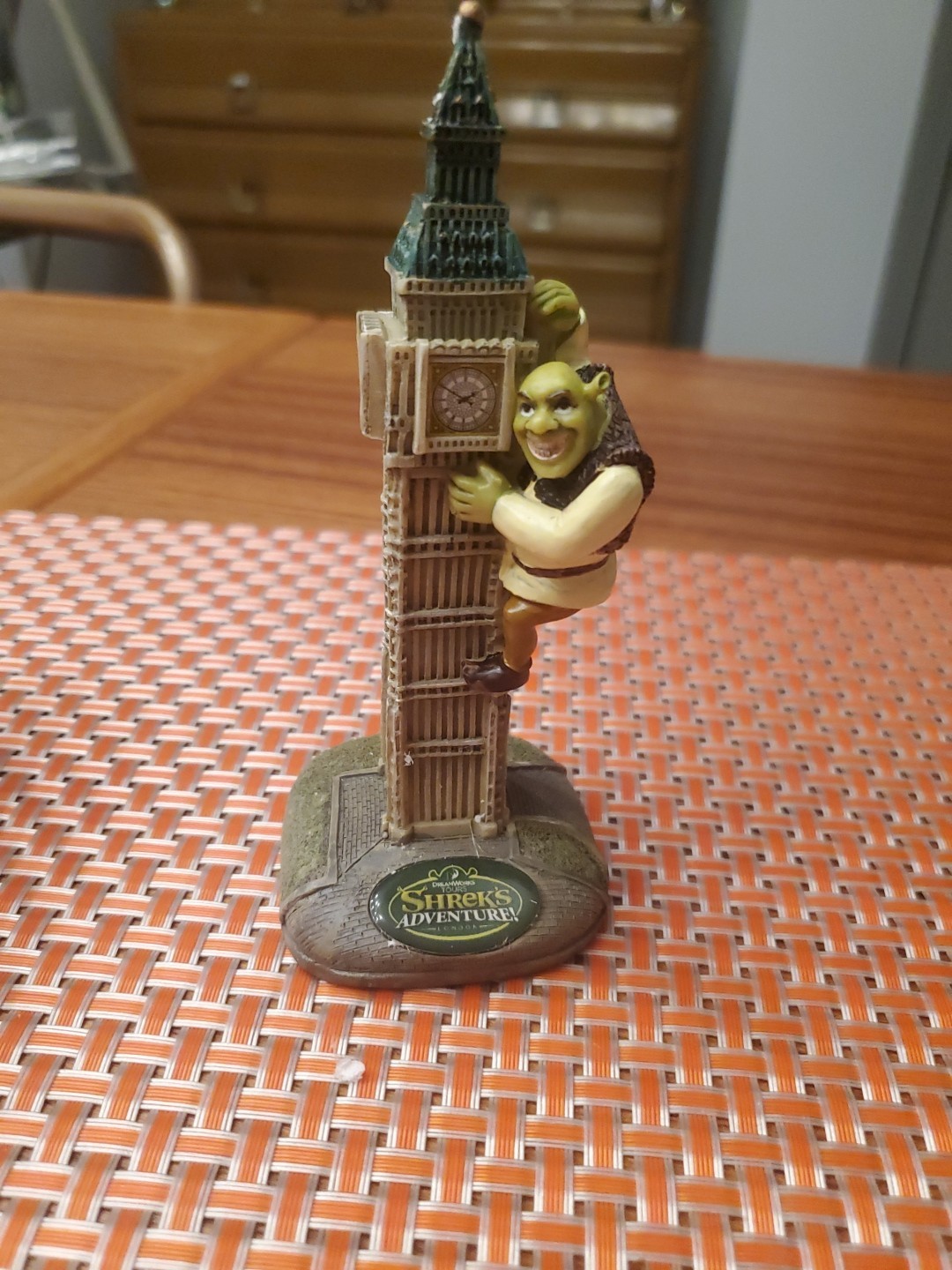 Rare 2019 Dreamworks Shrek Adventure Big Ben  Resin Figure Open Box New Nice OGP