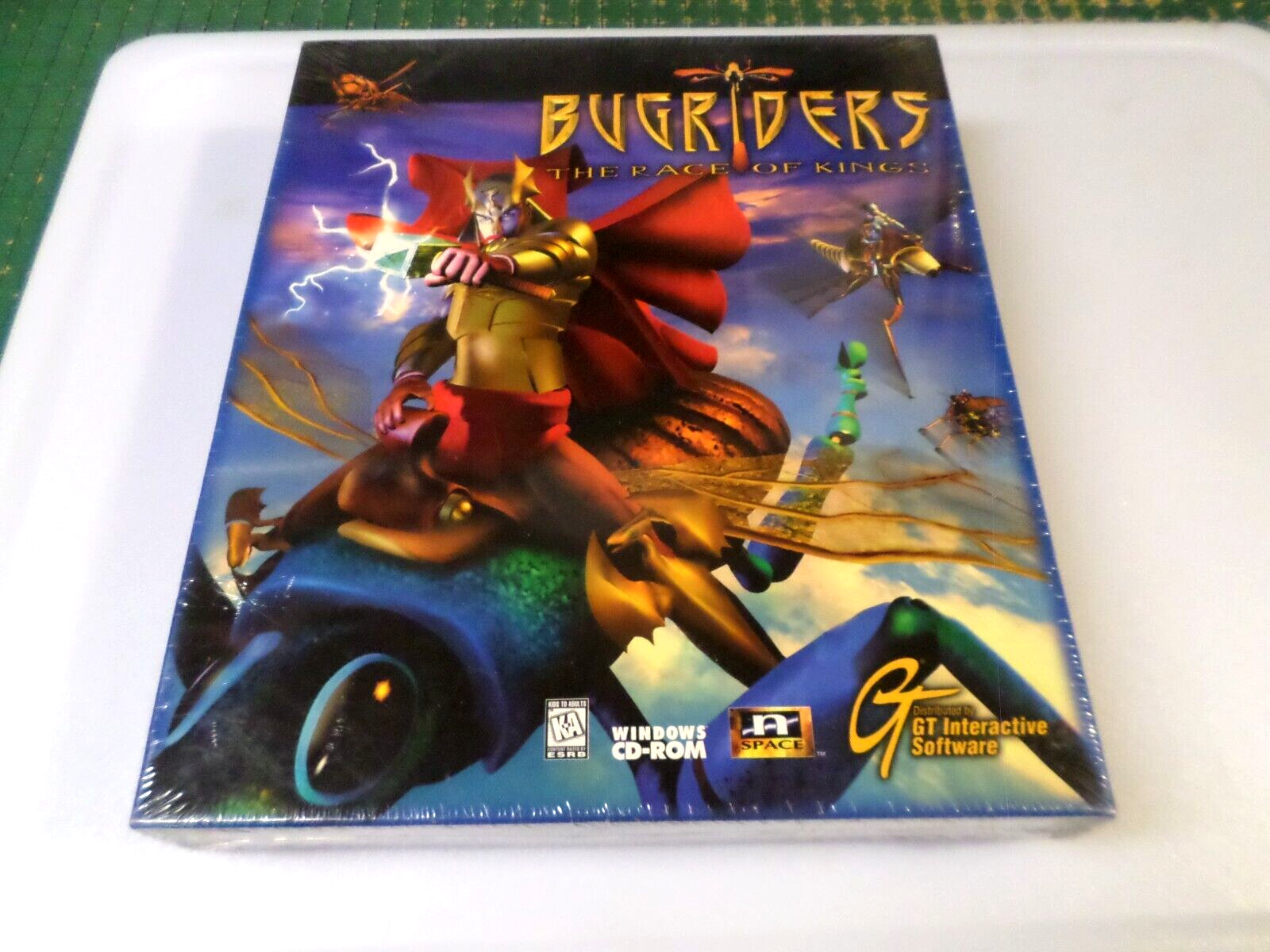 BUGRIDERS: THE RACE OF KINGS - (PC, CD-ROM, 1997) - BIG BOX - NEW