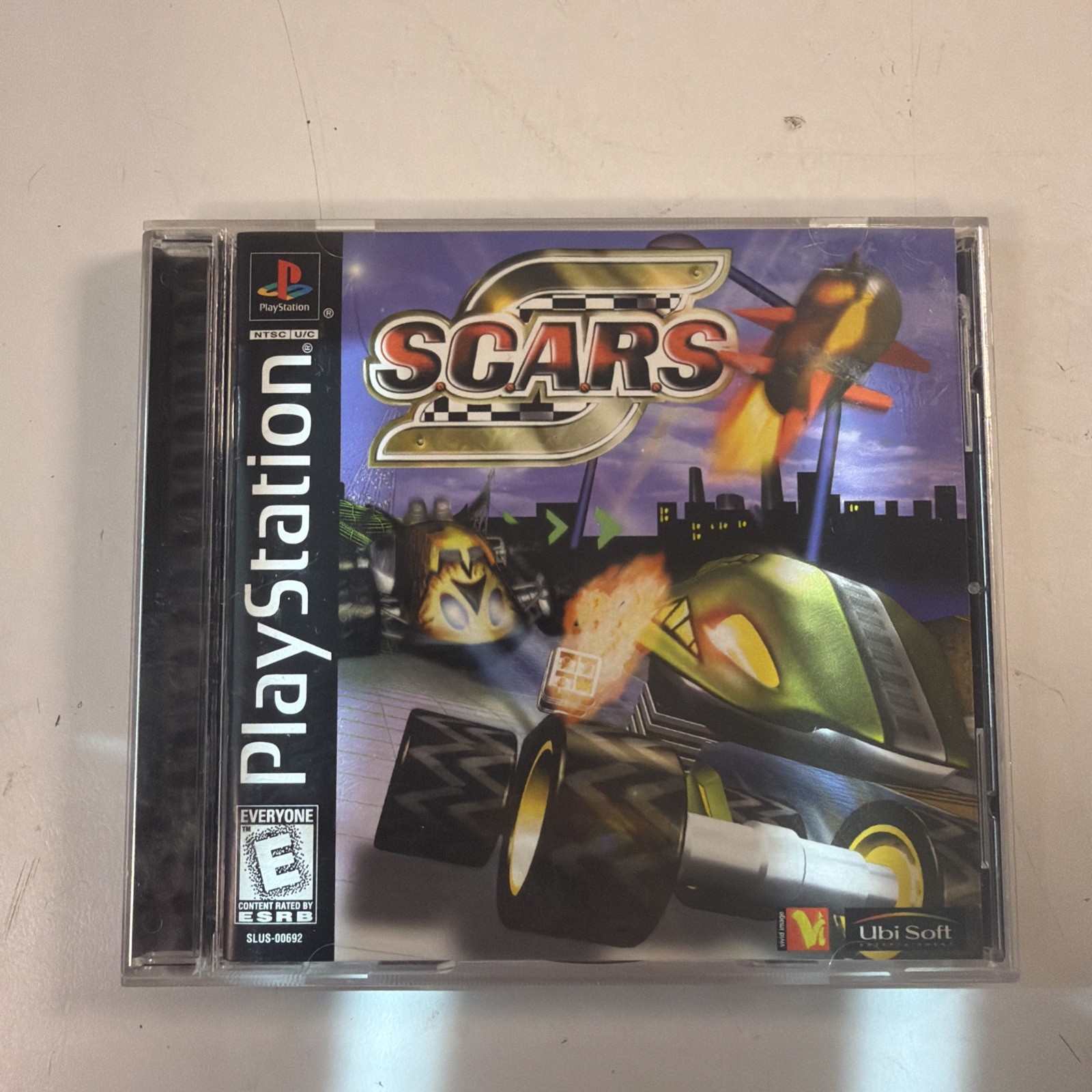 S.C.A.R.S (Sony PlayStation 1, 1998). Tested. CIB. Clean Throughout