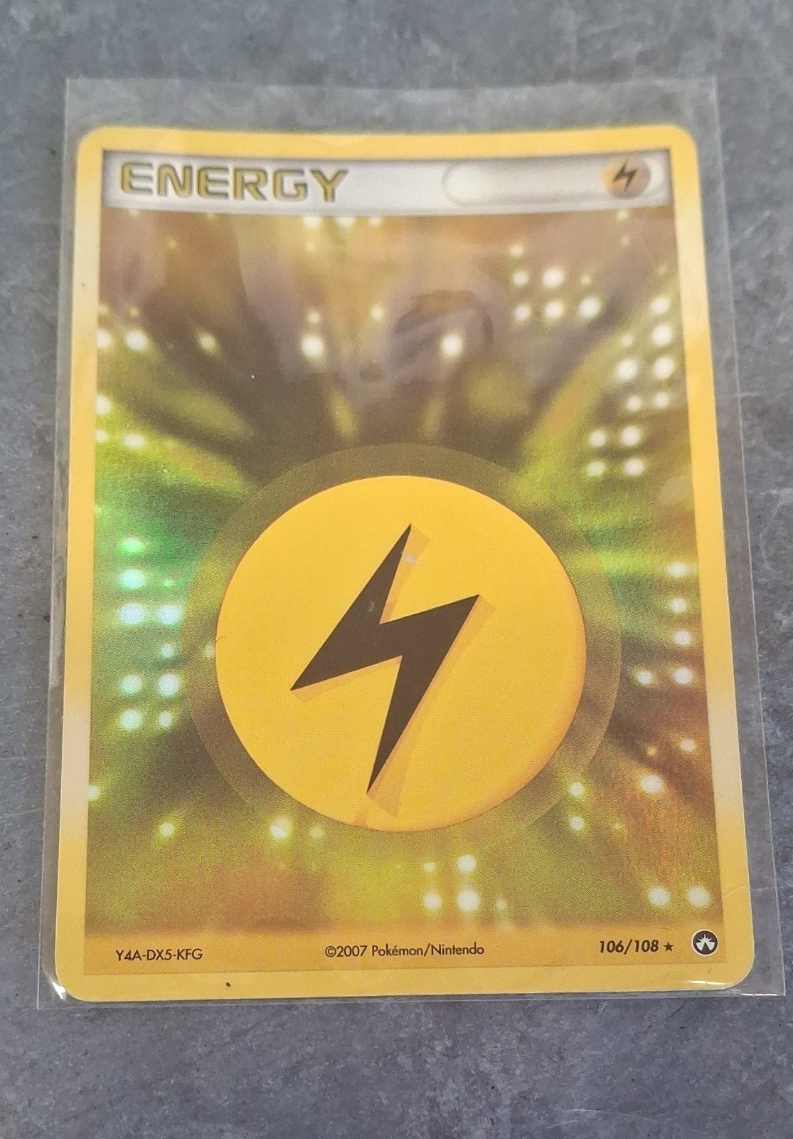 Lightning Energy 106/108 EX Power Keepers Holo