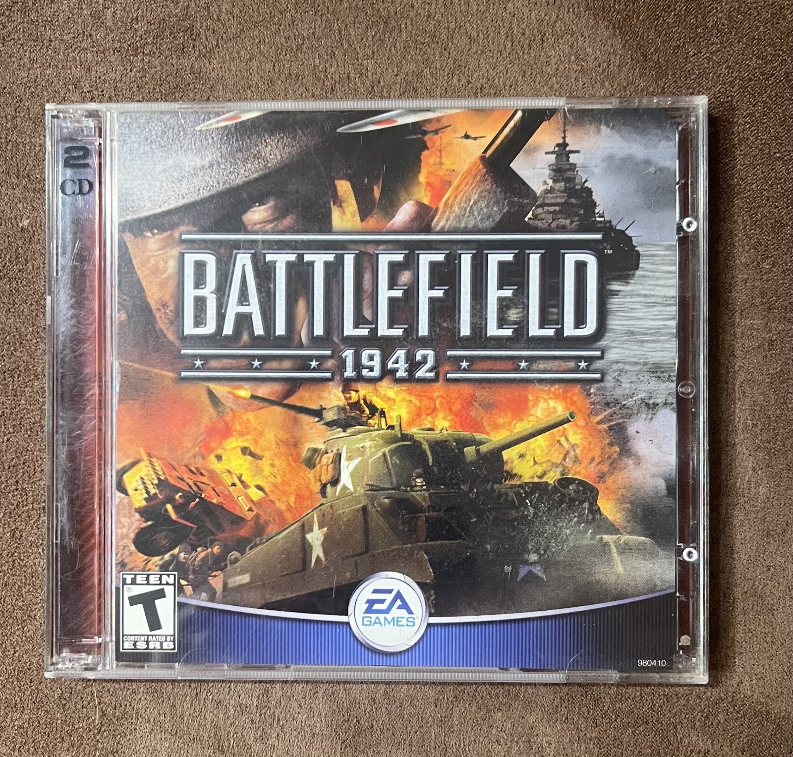 Battlefield 1942 - Two CD-Rom Set in a Double Jewel Case (PC, 2010)