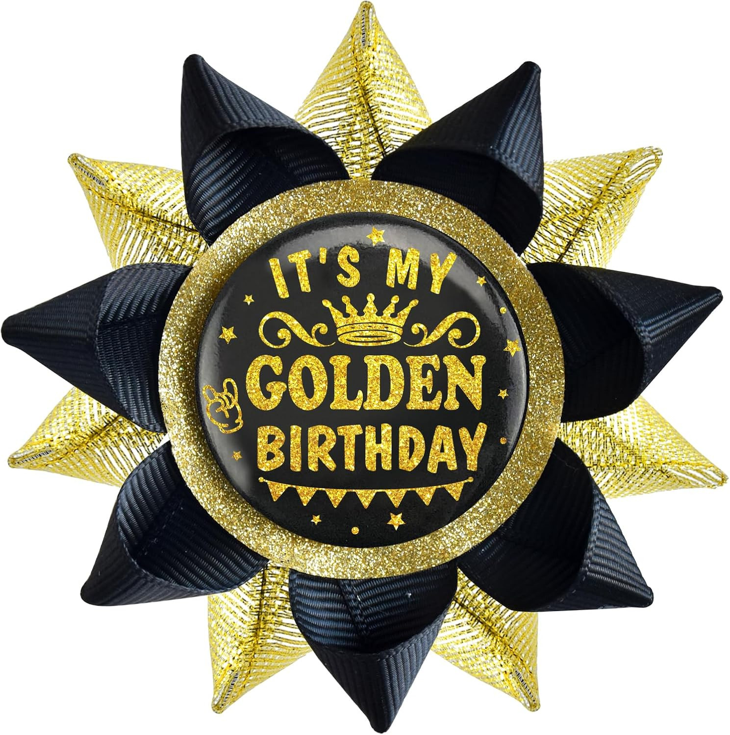 Handmade It'S My  Birthday Button, Happy  Birthday Button Pins for Women and Men