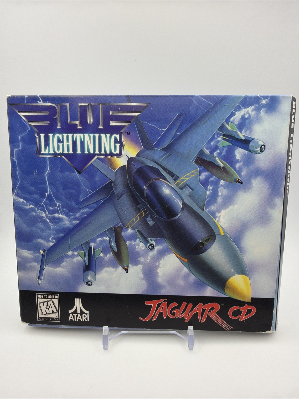 Blue Lightning (Atari Jaguar CD) CIB Complete Authentic Ships Fast
