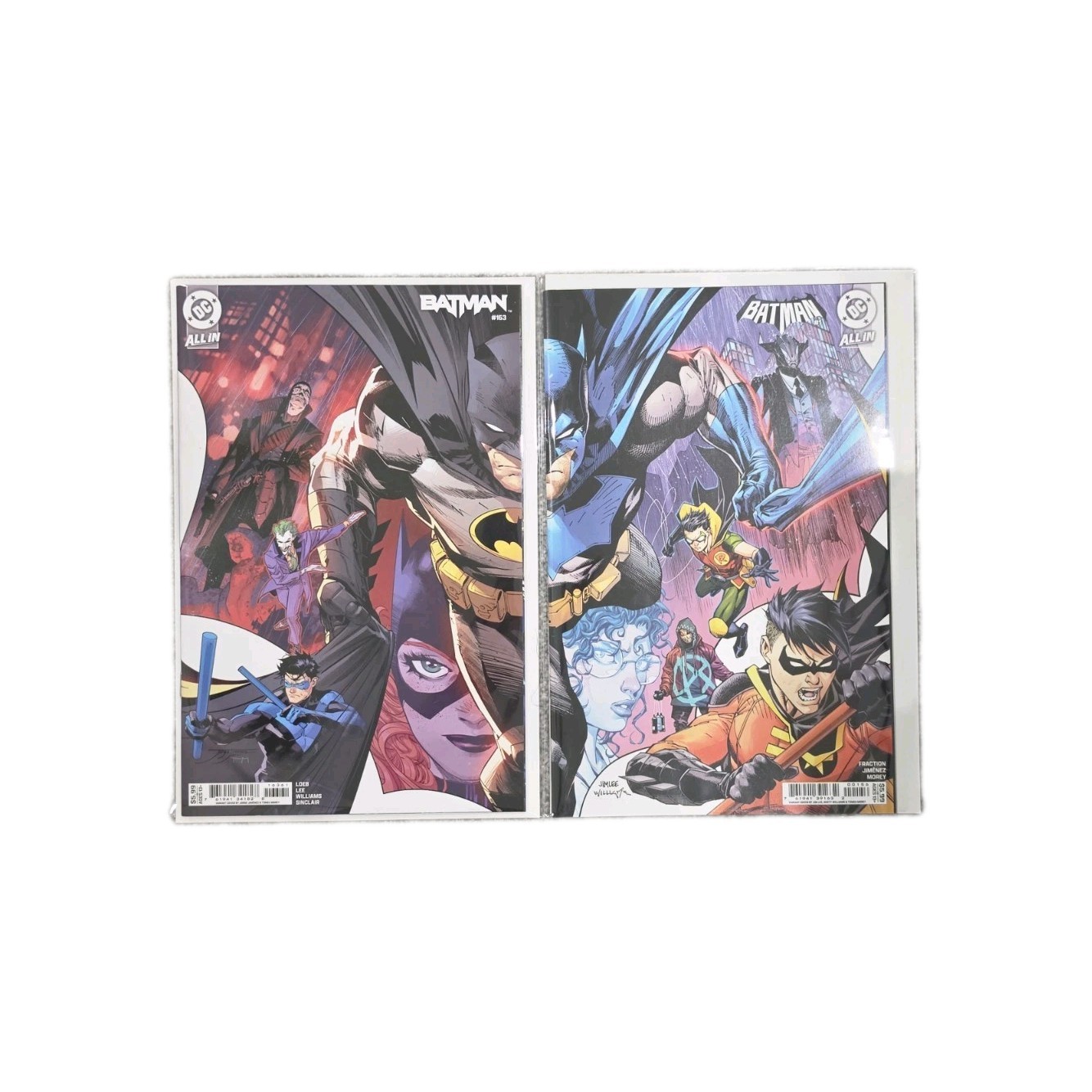 Batman #1, 163 Connecting Cover Set Jorge Jimenez & Jim Lee 1st Print DC All IN 