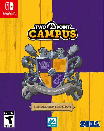Two Point Campus Enrollment Launch Edition - Nintendo Switch - NEW Factory Seal