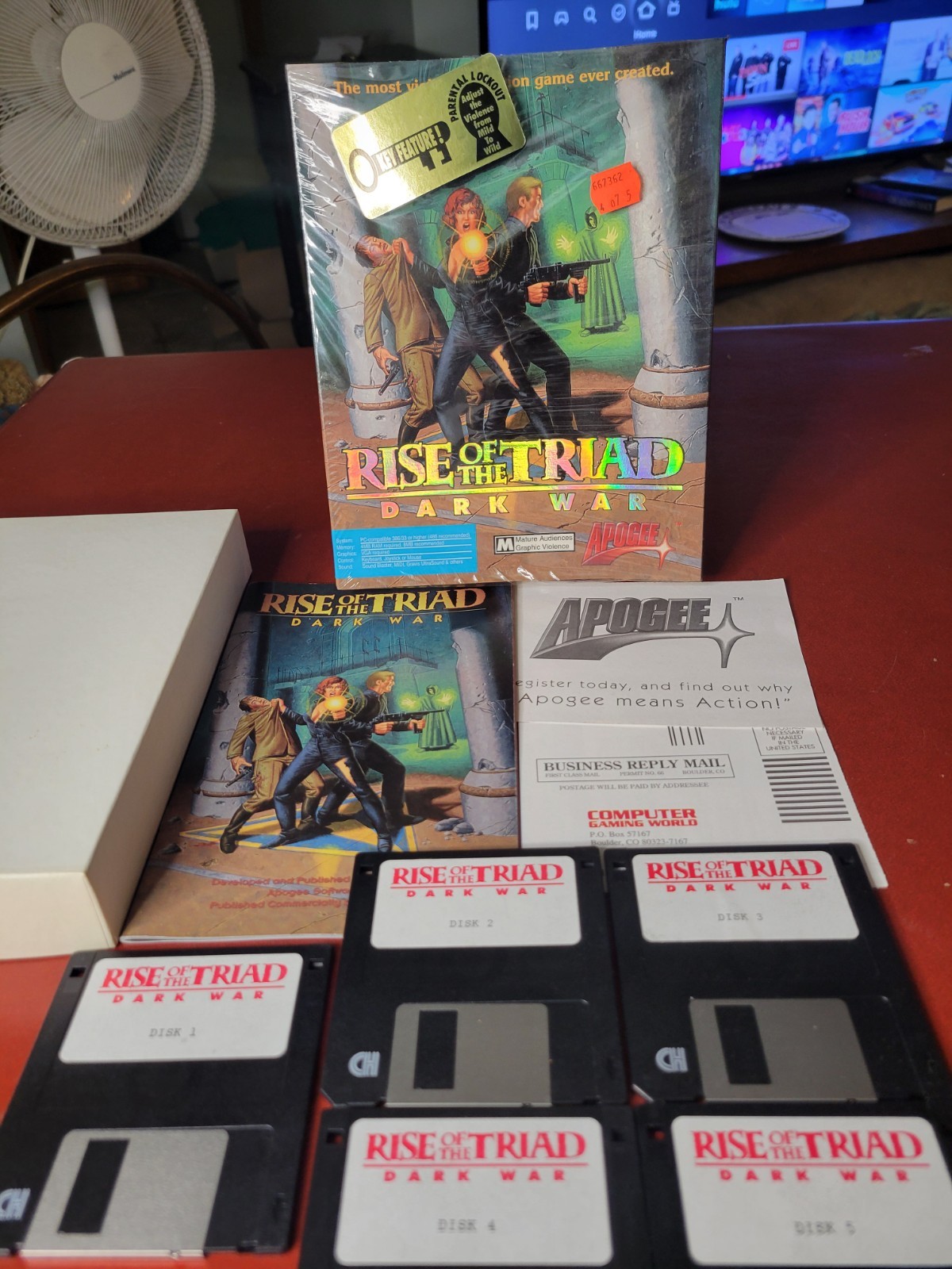 Rise of the Triad: Dark War Big Box PC CIB IBM 3.5