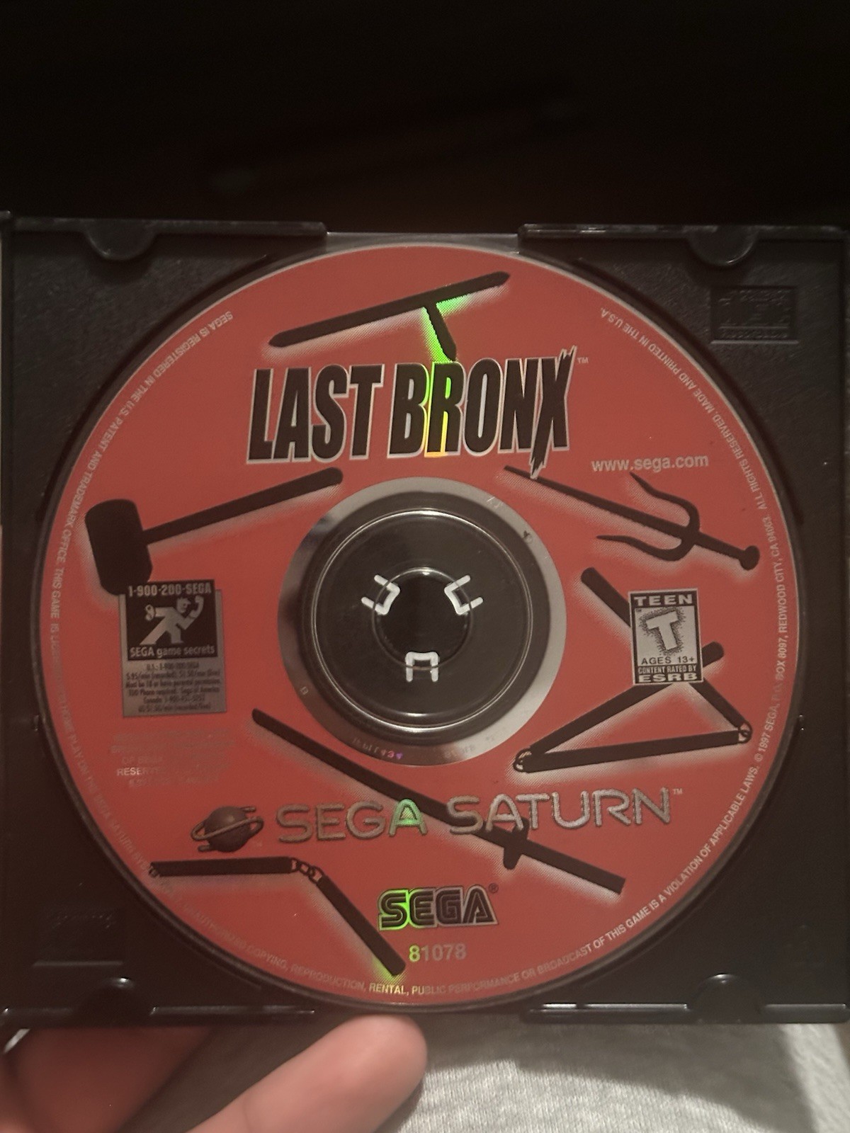 Last Bronx (Sega Saturn, 1997)
