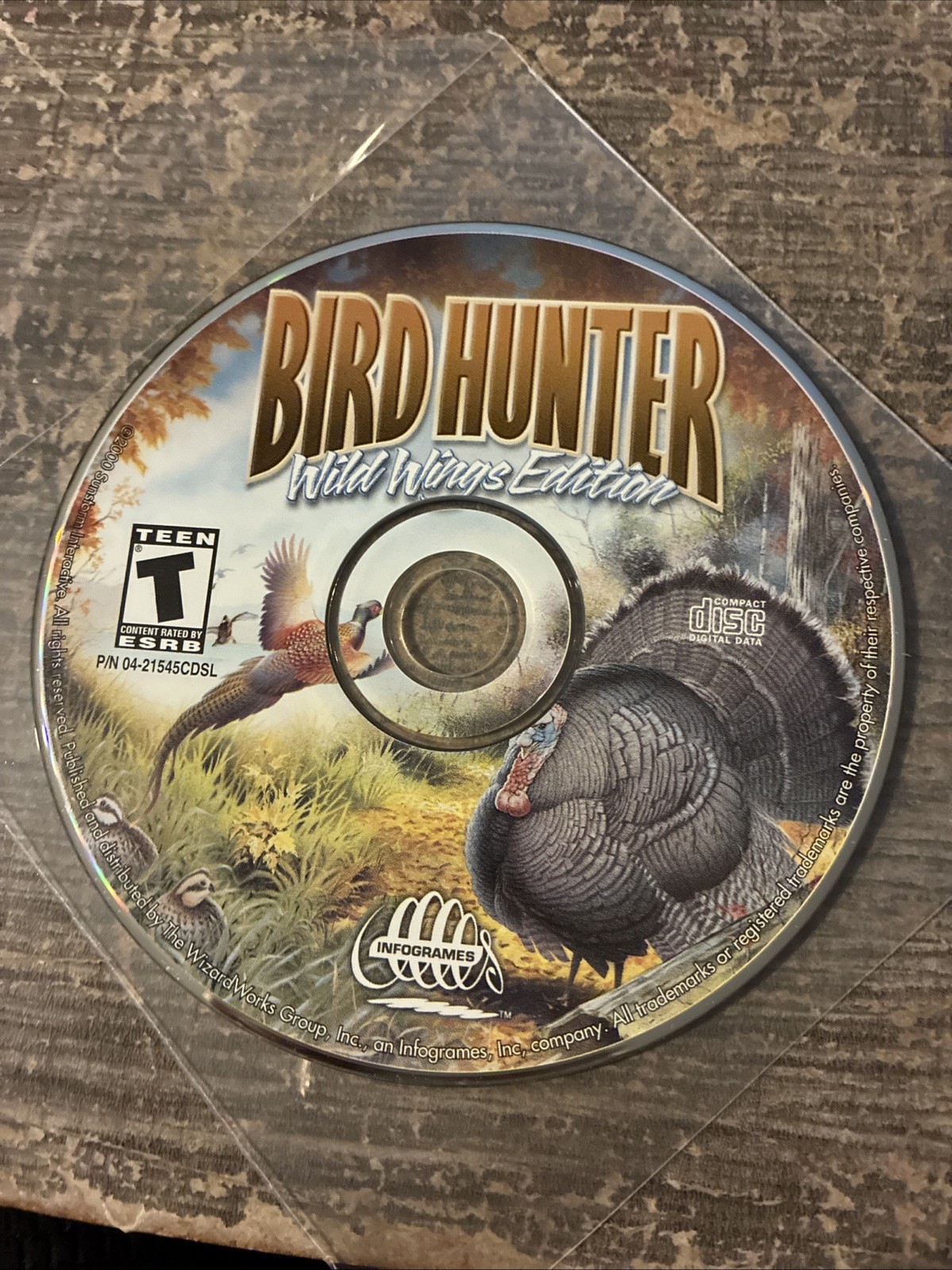 Bird Hunter: Wild Wings Edition PC Game 2000 Windows 95/98 CD-ROM Disc Only VG