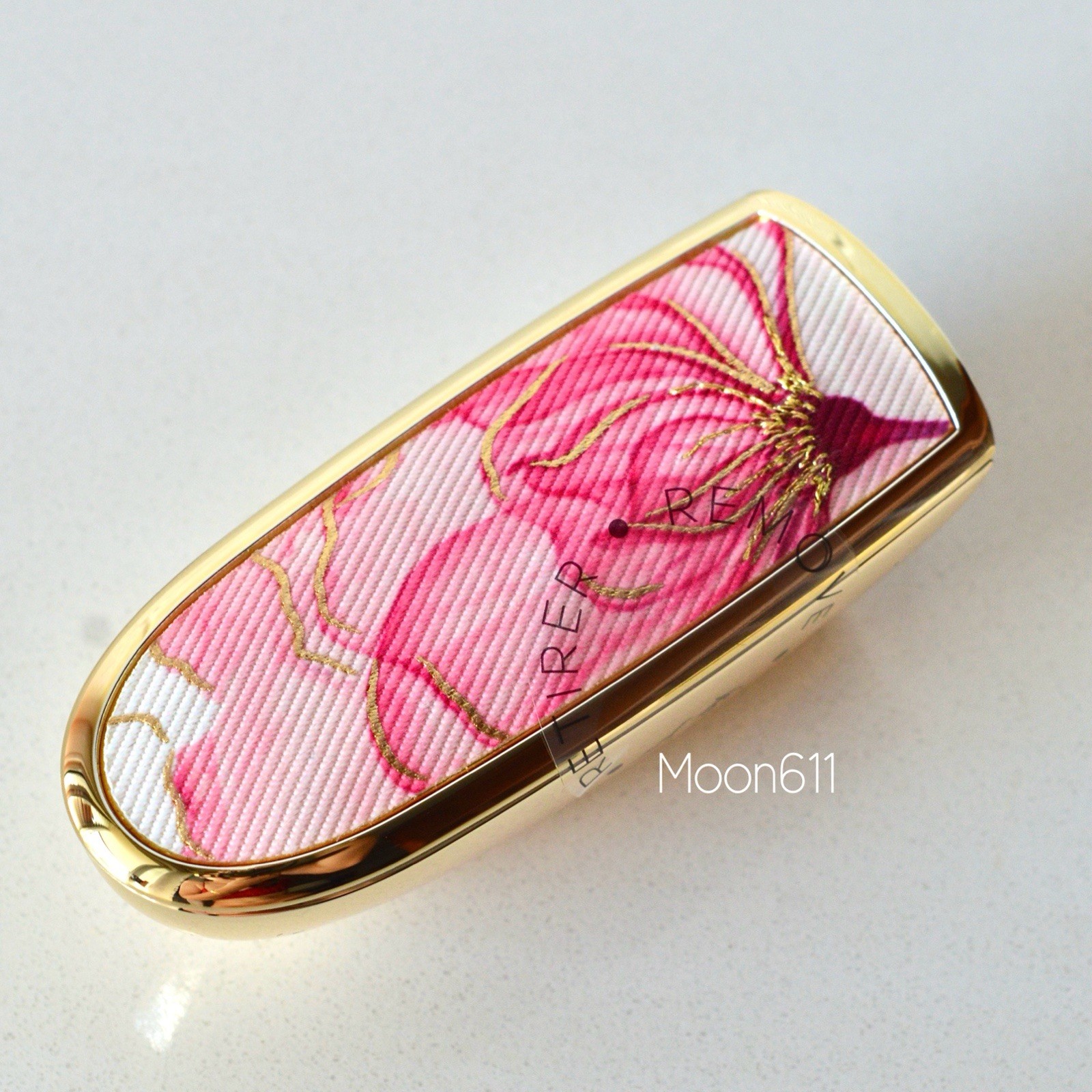 Guerlain Rouge G The Cherry Petal Mirror Lipstick Case - Sold Out & VHTF - BNIB