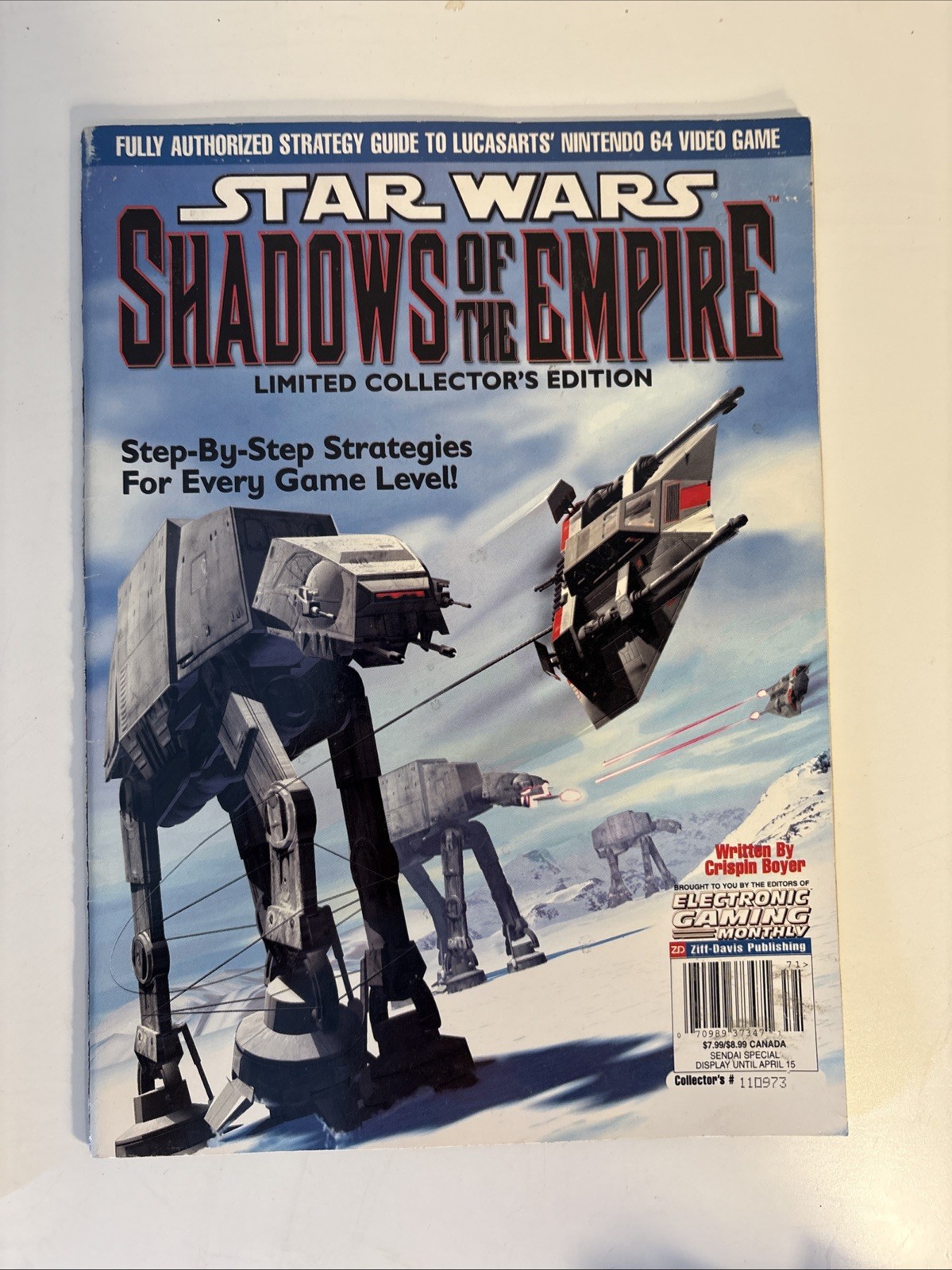 Star Wars Shadows of the Empire Limited Collector's Edition Strategy Guide N64