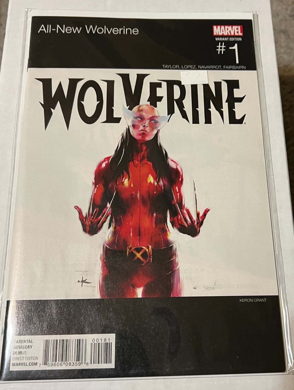 All New Wolverine #1 NM Hip Hop Variant DMX Flesh of my Blood Homage 