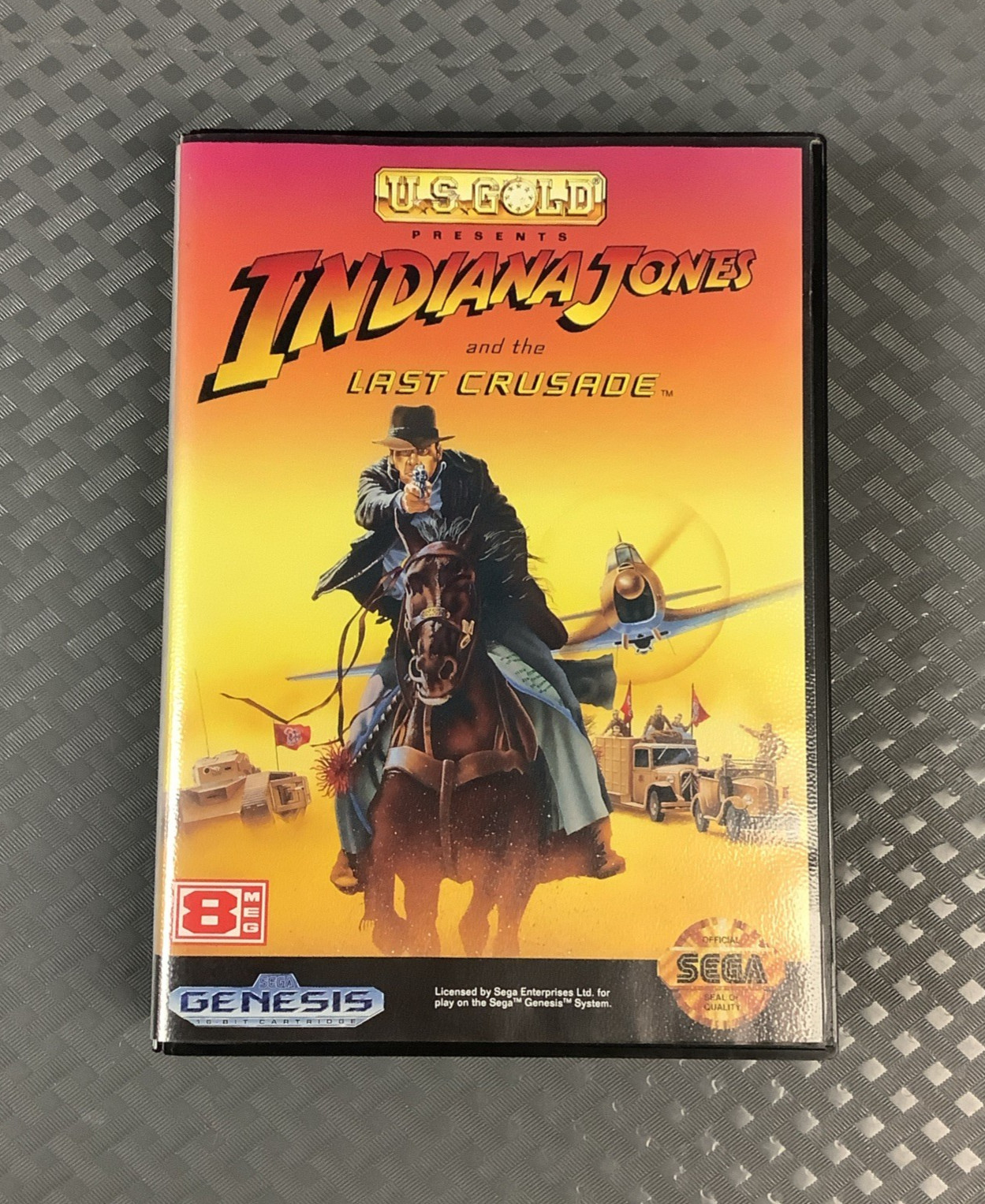 Indiana Jones and the Last Crusade (Sega Genesis) CIB Complete + Reg Card RARE