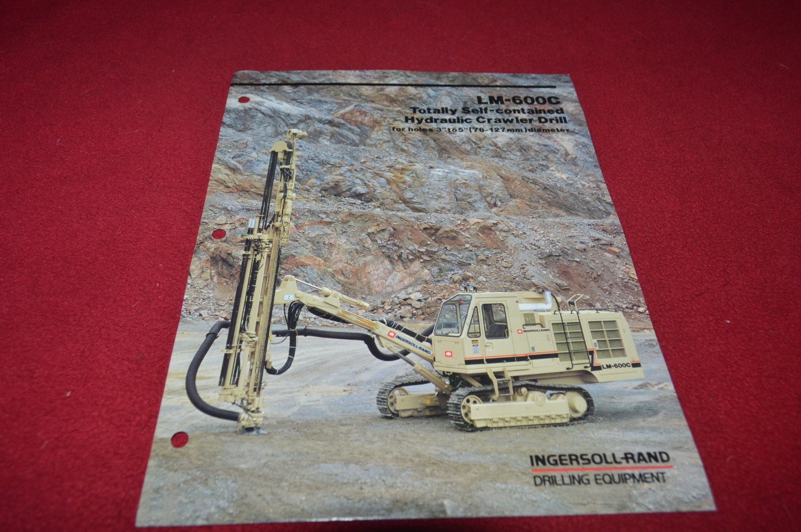 Ingersoll Rand LM600C Drill Rig Dealer\'s Brochure DCPA9 