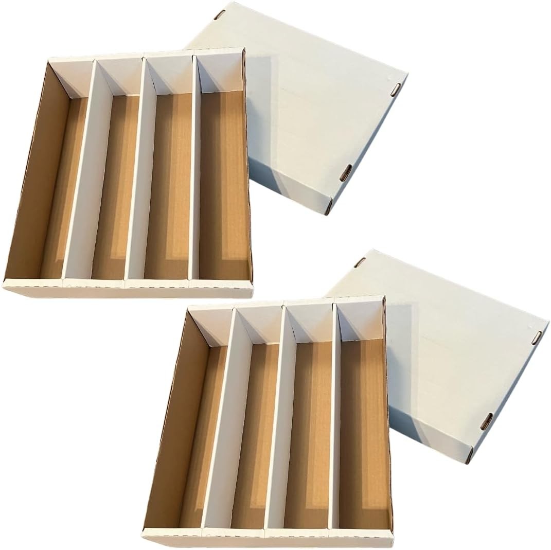 (2) Premium 3200 Count Storage Box 4 Row Monster - 200 Pound Test Strength - Tra