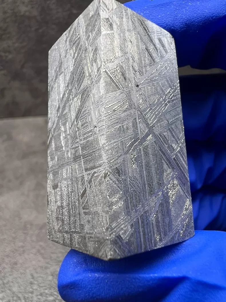 Muonionalusta Swedish M iron Meteorite Slabs Fine iron Raw ore cutting 115g