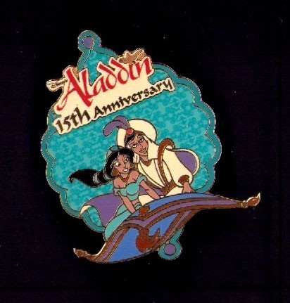 Disney 2007 ALADDIN 15TH ANNIVERSARY JASMINE Pin