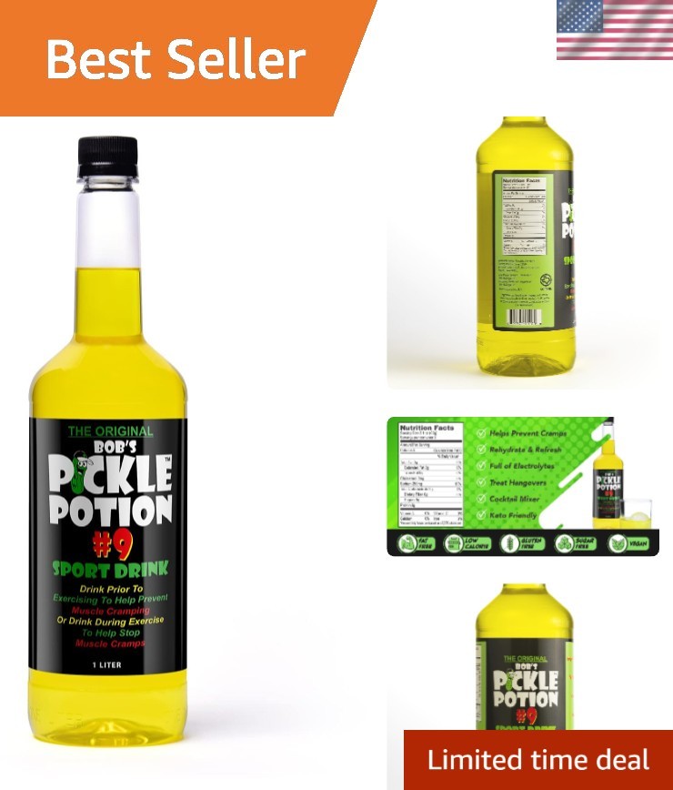 Bob\'s Pickle Potion Dill Juice - Sports Drink Liter