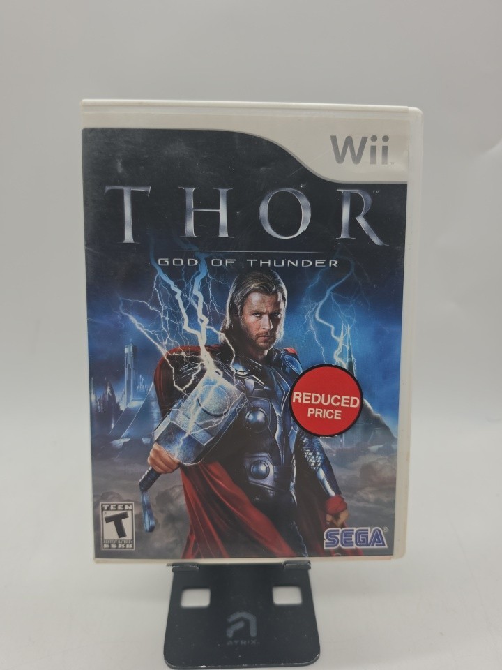 Thor God of Thunder Nintendo Wii Game And Case Mint Tested Working 