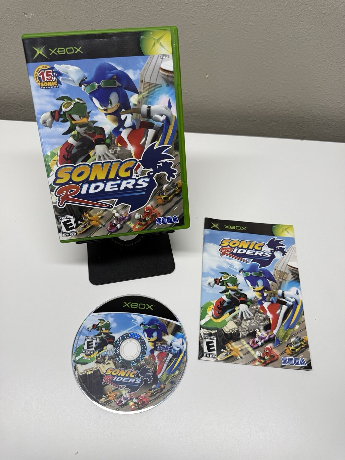 Sonic Riders (Microsoft Xbox, 2006) CIB Tested And Working