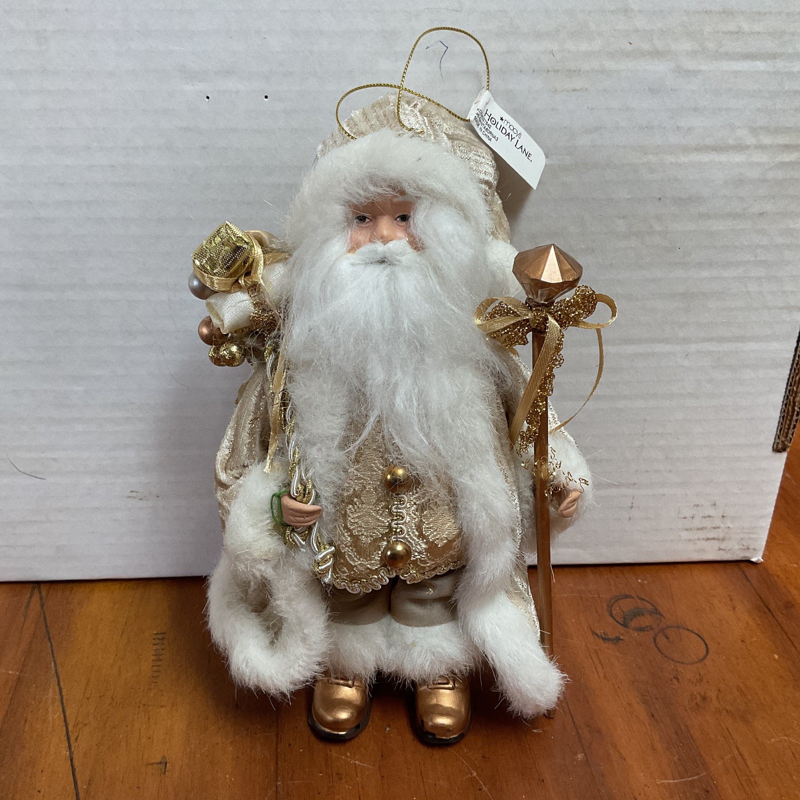 Lot of 5 Vintage Porcelain Holiday Christmas Decorative Ornaments 9\