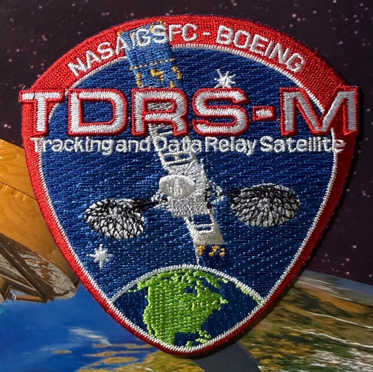 TDRS-M GSFC BOEING NASA PATCH