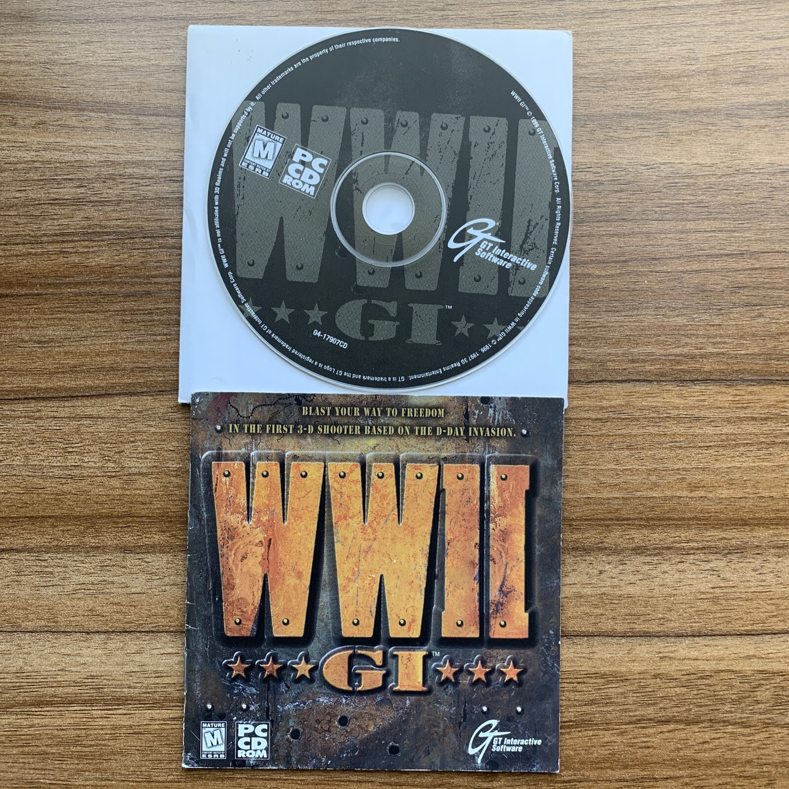 WW2 GI PC CD-ROM Infogrames 2000