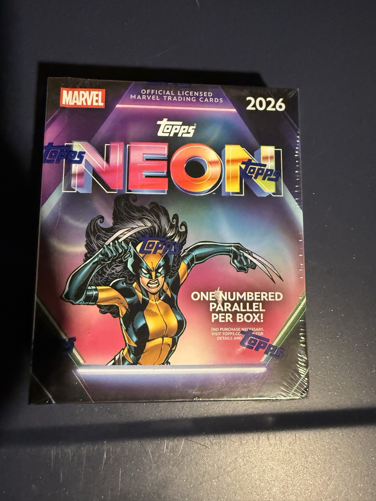 2026 Topps Marvel Neon Mega Box - Factory Sealed Read