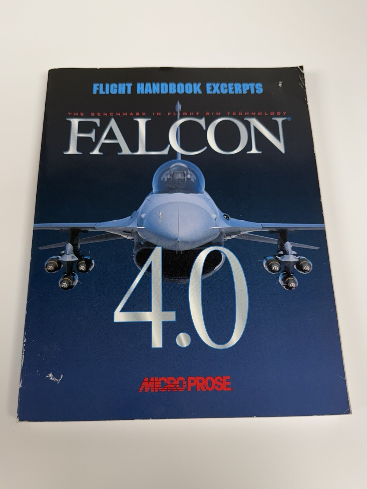Micro Prose Falcon 4.0 Flight Handbook Excerpts Book Flight Simulator 2000
