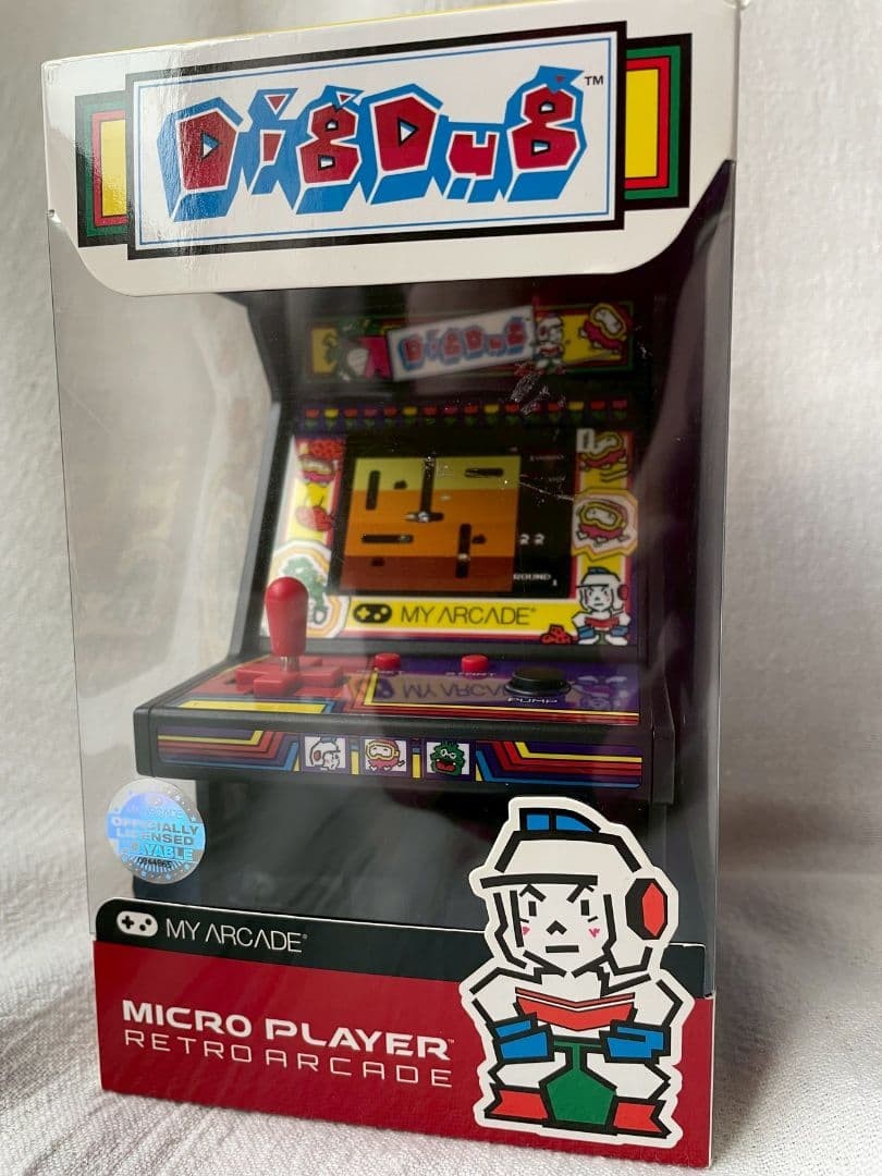 Mini arcade game Dig Dug 3.93x6.88x4.33\
