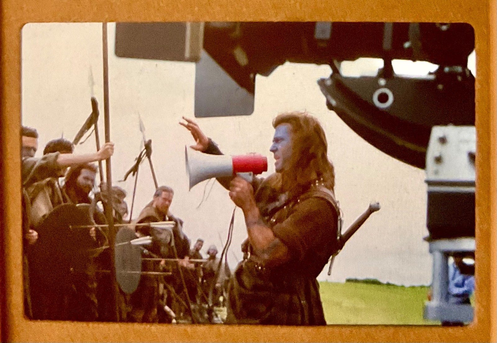 MEL GIBSON - BRAVEHEART - DIRECTING SCOTLAND ARMY WILLIAM WALLACE LEAF SLIDESHOW