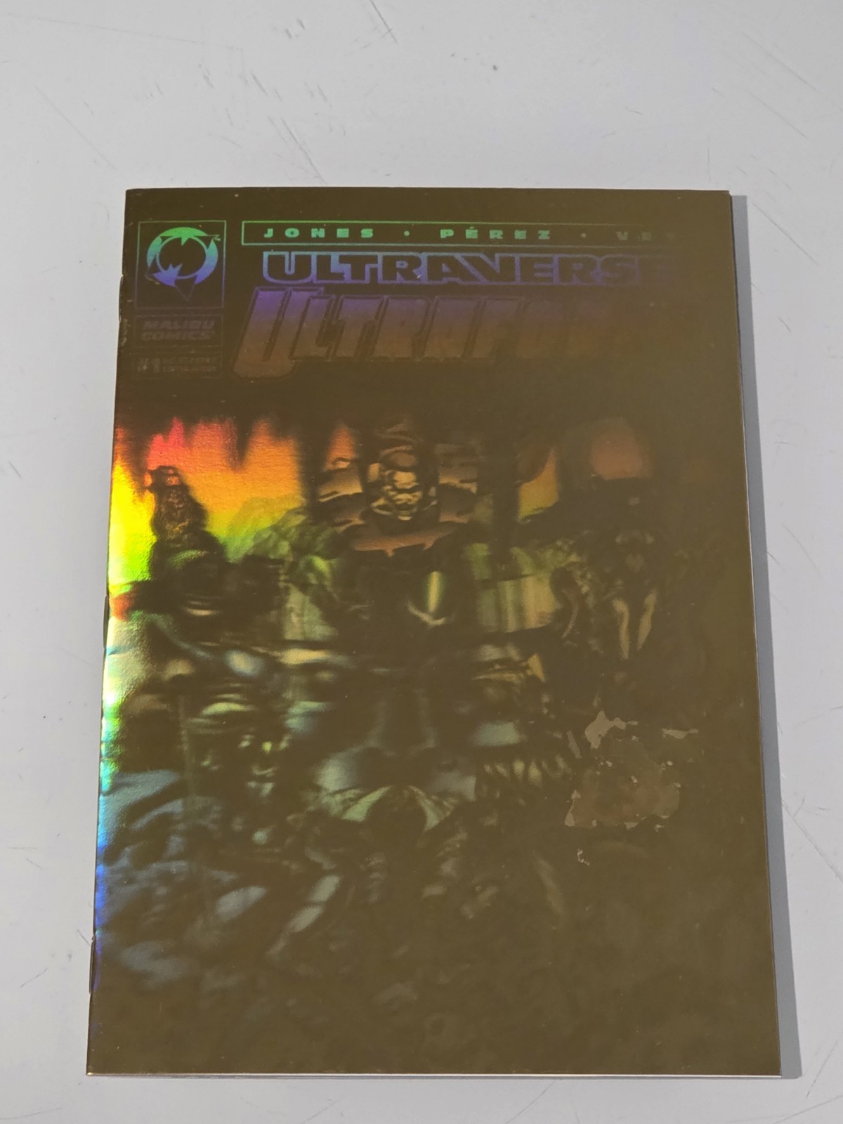 ULTRAFORCE # 1 1994 Ultraverse Holographic Gold VARIANT (195)
