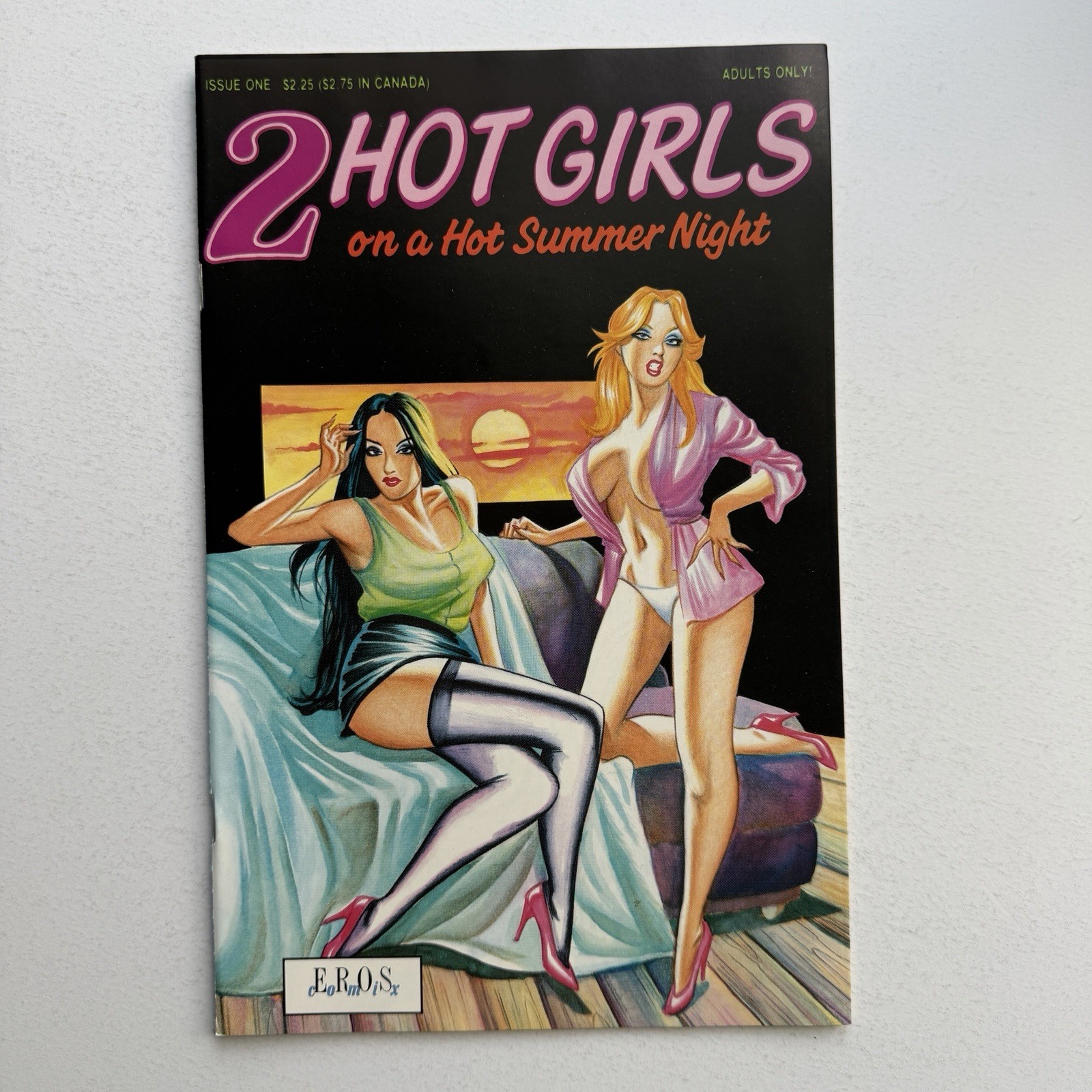 Fantagraphics 2 Hot Girls On A Hot Summer Night #1 NM 1st Print 1991