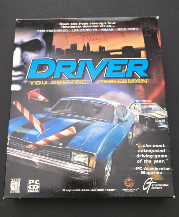 Driver: You Are the Wheelman (1999) – PC – CIB – 