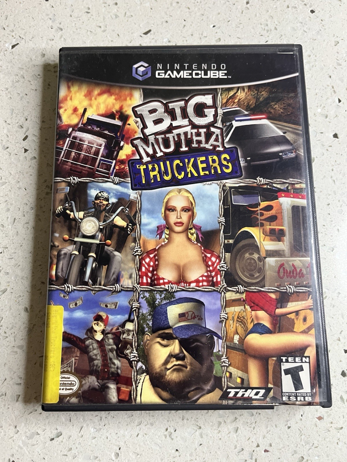 Big Mutha Truckers (Nintendo GameCube, 2003) W/O manual. Light Wear, Trust Pics.