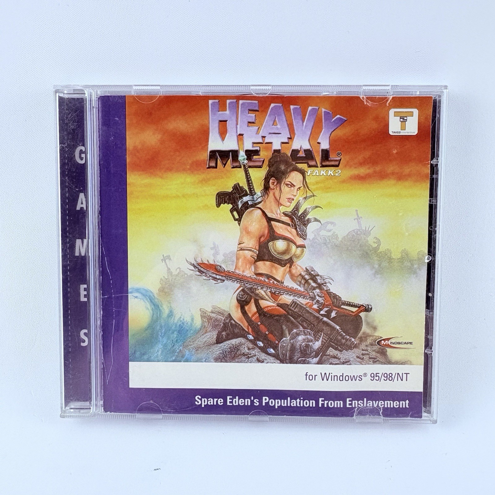 Heavy Metal FAKK 2 (PC, 95/98/NT) CD-ROM Game F.A.K.K. Complete