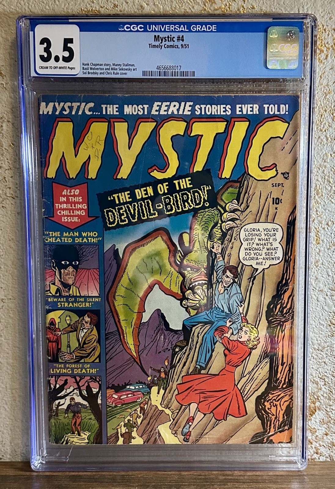 Mystic #4 (3.5) - Golden Age