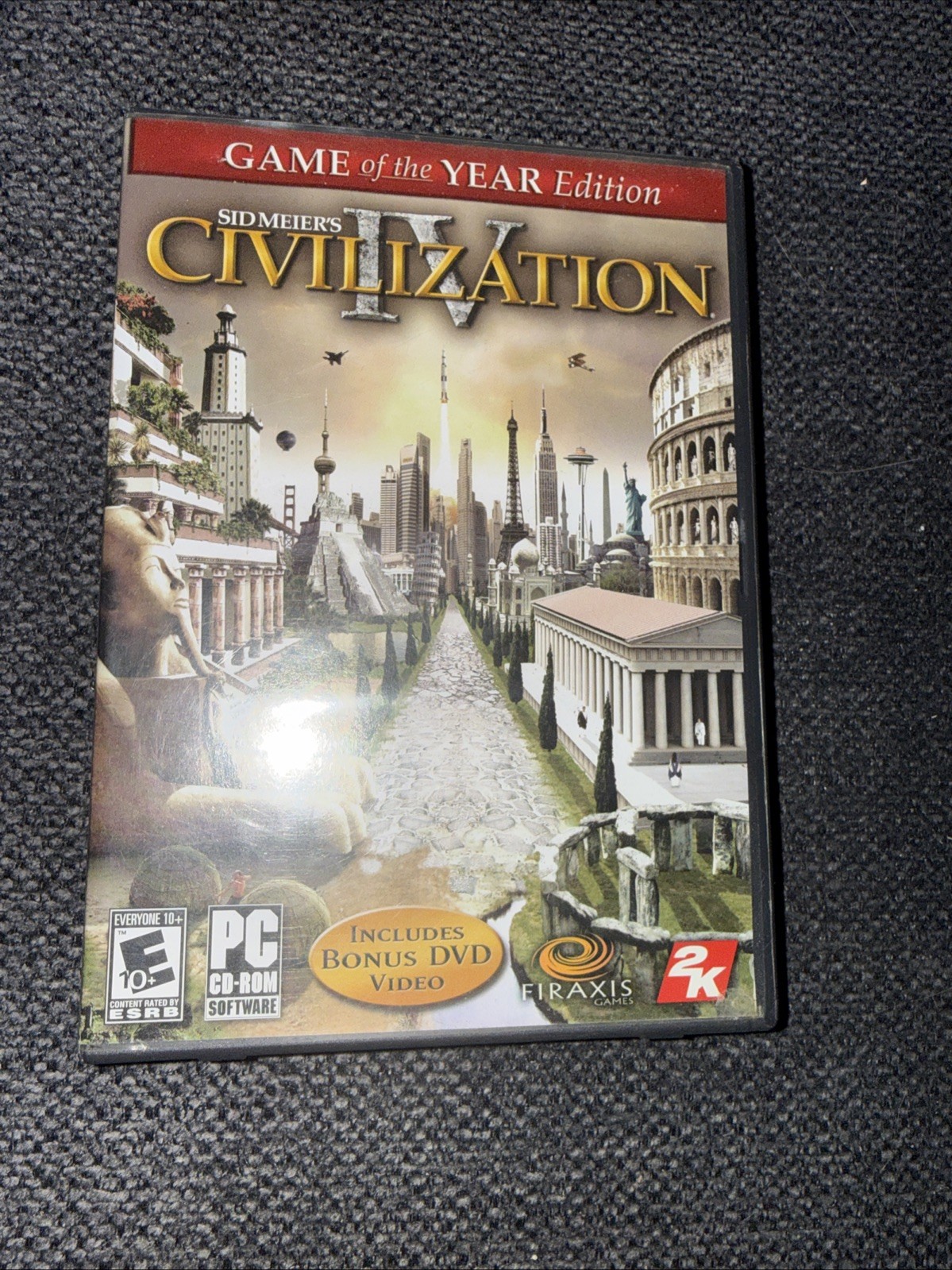 Sid Meier\'s 4 Civilization Game of the Year Edition PC Game 2006 (Complete, CIB)