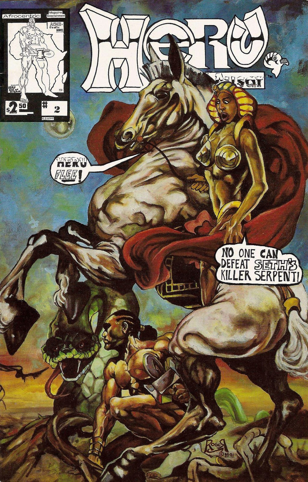 Heru, Son of Ausar #2 VG; Acme | low grade - Afrocentric Hero Roger Barnes - we