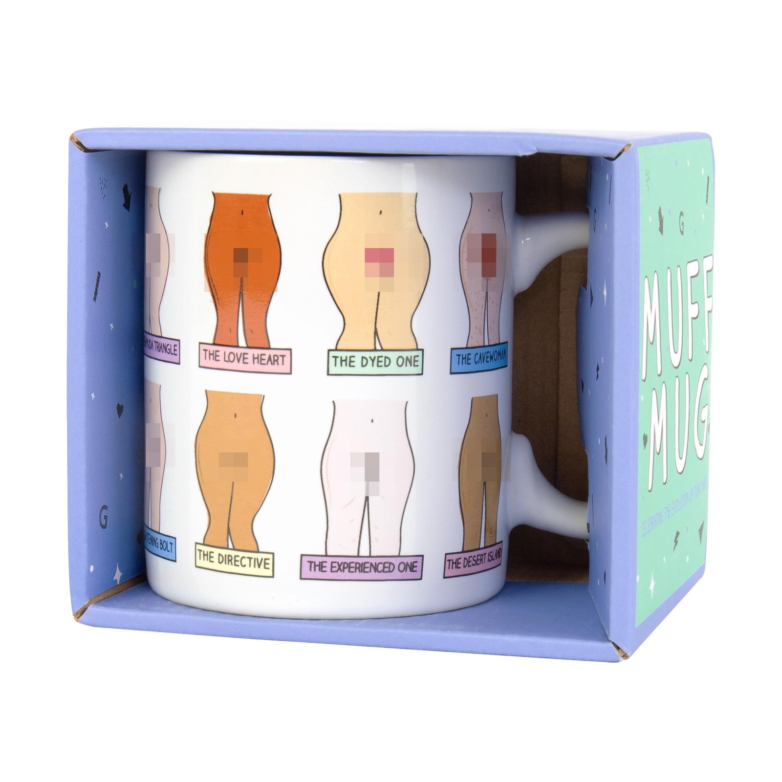 Gift Republic, Muff Mug, Funny Adult Joke, Quality Boxed, 350 ML