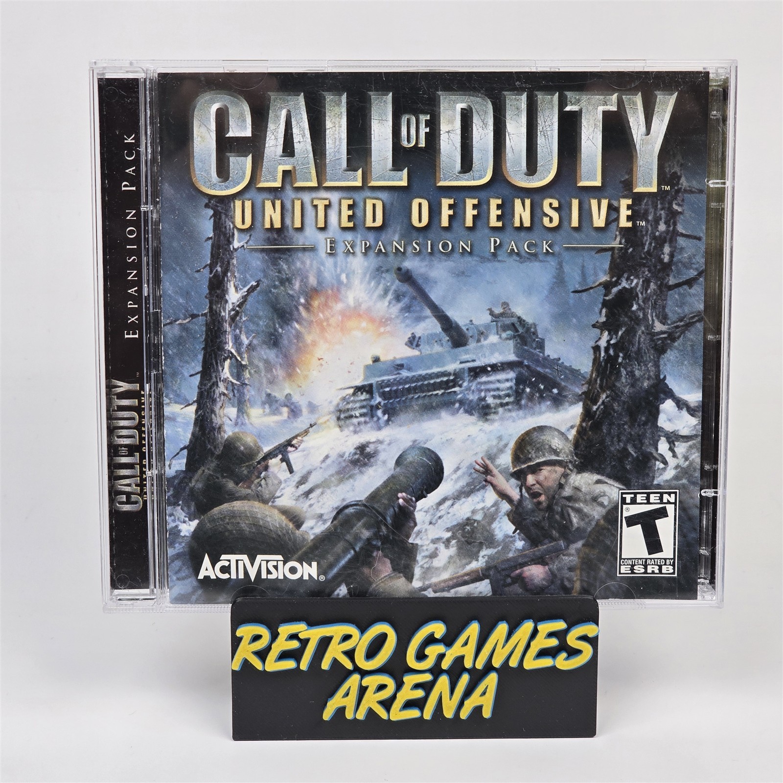 Call of Duty: United Offensive Expansion (PC CD-ROM) Jewel CIB COMPLETE